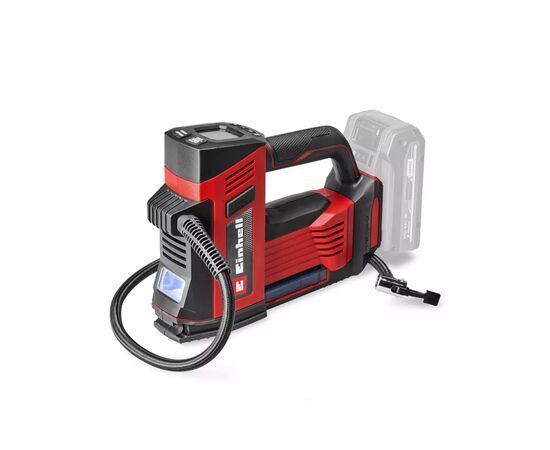 Компрессор Einhell CE-CC 18/23 D Li – Solo, аккумуляторный, 18V, до 12 l/min, 11 bar, 1.16 kg (без АКБ и ЗУ) (2071025), изображение 2