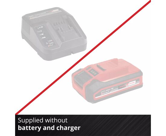 Компрессор Einhell CE-CC 18/23 D Li – Solo, аккумуляторный, 18V, до 12 l/min, 11 bar, 1.16 kg (без АКБ и ЗУ) (2071025), изображение 6
