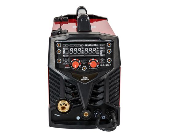 Сварочный аппарат Vitals Master MIG-1400 S, инверторный, 10–140 A, 3.6 kW, 230V, LED-дисплей, IP21s (192585), изображение 4