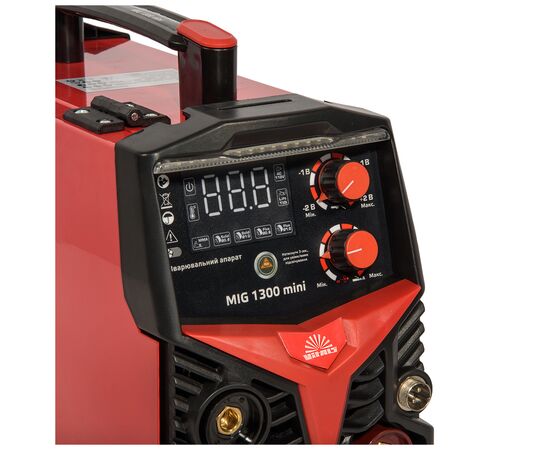 Сварочный аппарат Vitals MIG 1300 mini, инверторный полуавтомат, MMA/MIG, 130 A, 3.8 kVA, 220V (237593), изображение 10