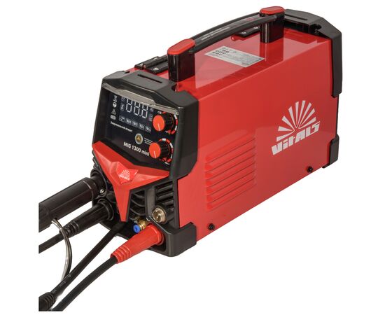 Сварочный аппарат Vitals MIG 1300 mini, инверторный полуавтомат, MMA/MIG, 130 A, 3.8 kVA, 220V (237593), изображение 12