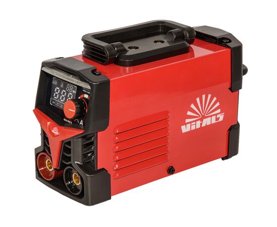 Сварочный аппарат Vitals MMA-1400h LCD mini, инверторный, 140A, 4.5kVA, 220V (237594)