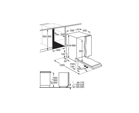 Посудомоечная машина Electrolux E62LB200T, изображение 2