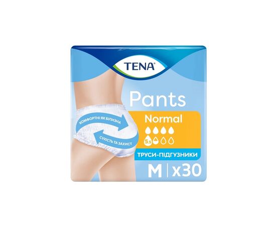 Подгузники для взрослых Tena Pants Normal Medium 30 шт (7322541150611)