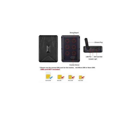 GPS-трекер для авто Voltronic TK-STAR TK-915 з магнітом 5 кг і акб 10000Ah на 120 діб Q50 (TK-915), изображение 11