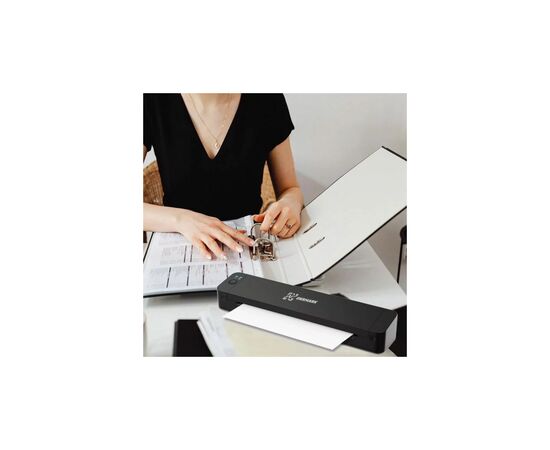 Принтер этикеток UKRMARK P832, A4, 300 dpi, беспроводной, Bluetooth USB Type-C, black (900347), изображение 4