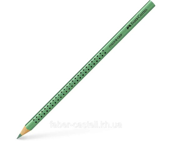 Карандаши цветные Faber-Castell Grip акварельні/3 металік 10 кольорів (201545) (32479), изображение 4