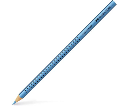 Карандаши цветные Faber-Castell Grip акварельні/3 металік 10 кольорів (201545) (32479), изображение 5