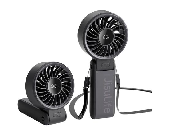 Вентилятор Jisulife Handheld Fan 7 black, изображение 5