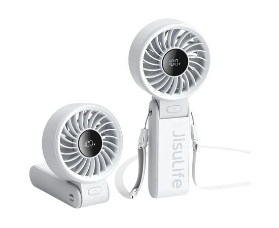 Вентилятор Jisulife Handheld Fan 7 grey, изображение 5