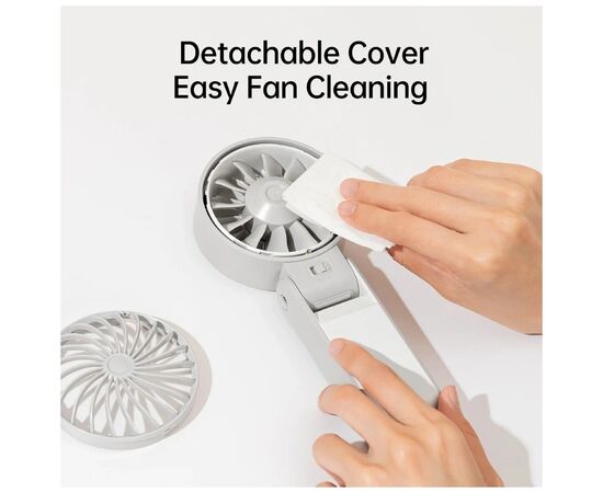 Вентилятор Jisulife Handheld Fan 7 pink, изображение 8