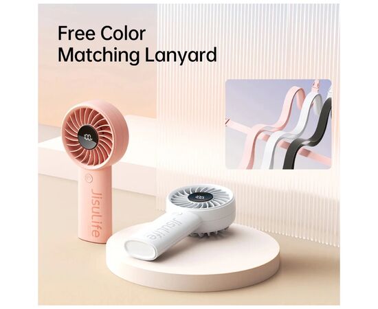 Вентилятор Jisulife Handheld Fan Life 4 (3600mAh) Grey, изображение 12