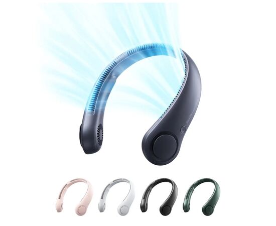 Вентилятор Jisulife Neck Fan Life3 FA14 blue, изображение 5