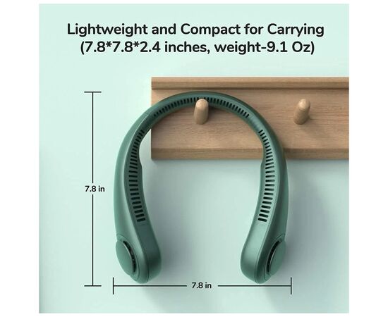 Вентилятор Jisulife Neck Fan Life3 FA14 green, изображение 10