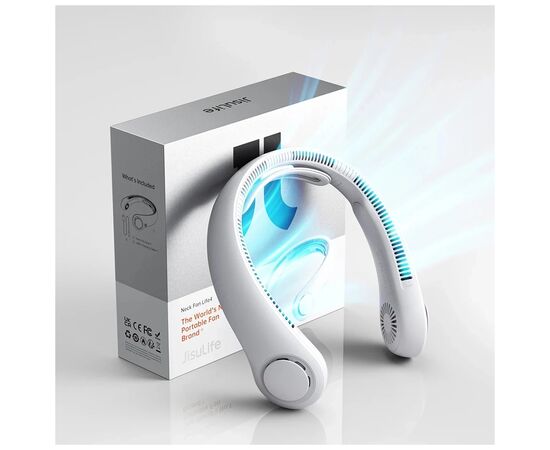 Вентилятор Jisulife Neck Fan Life4 grey, изображение 7