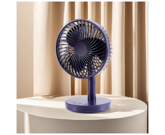 Вентилятор Jisulife Desktop small fan 01 Dark Blue, изображение 2