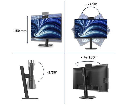 Монітор Philips 24B2N3200JH/00, зображення 5