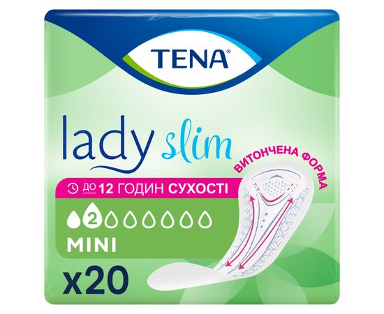 Урологические прокладки Tena Lady Slim Mini 20 шт. (7322540852486)