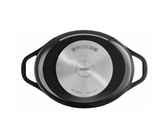 Каструля Tefal Air з кришкою 5.7л чорний (E2558904), зображення 2