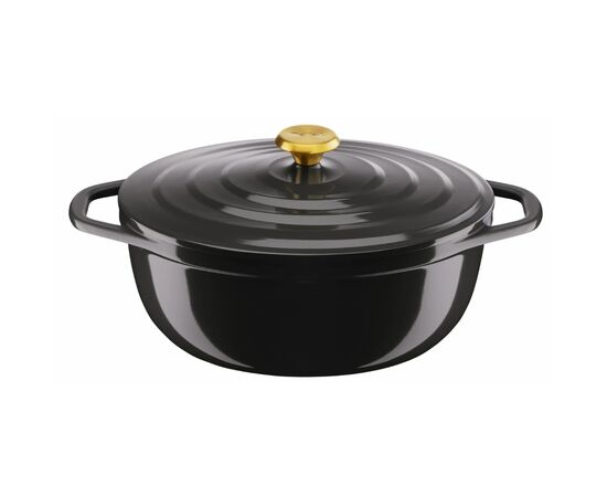 Каструля Tefal Air з кришкою 5.7л чорний (E2558904)