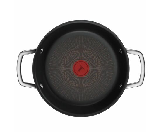 Сотейник Tefal Excellence+ з кришкою 24см чорний (G3308802), изображение 3