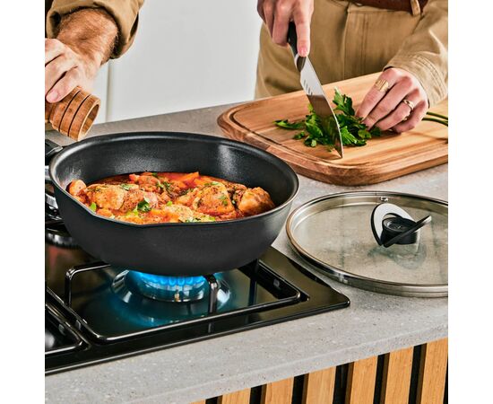 Сковорода Tefal Expertise з кришкою 24см чорний (G3218402), изображение 11
