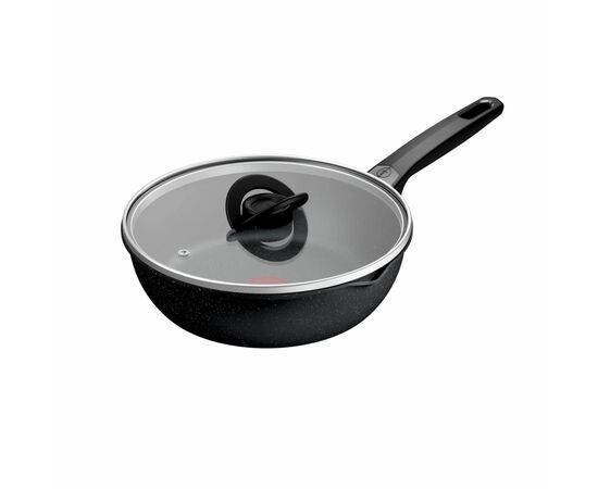 Сковорода Tefal Expertise з кришкою 24см чорний (G3218402)