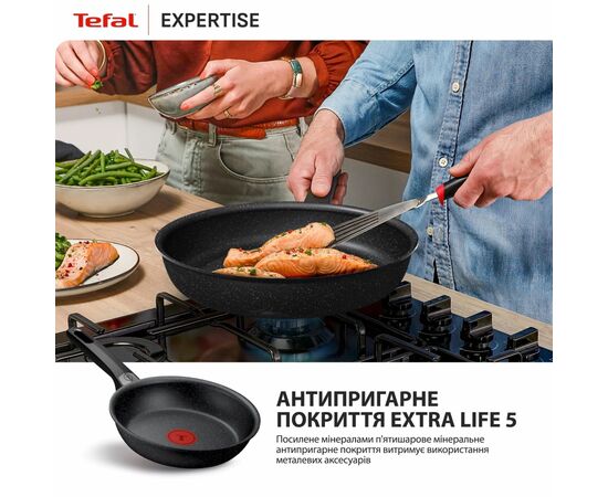Сковорода Tefal Expertise 28см чорний (G3210602), изображение 5