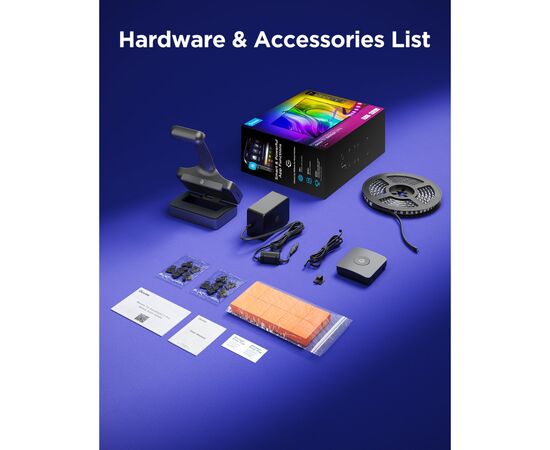 Светодиодная лента Govee Набір R2A81 Three-cameraTV Backlight 75-85'', RGBIC, WI-FI/Bluetooth, чорний (R2A81C11), изображение 10