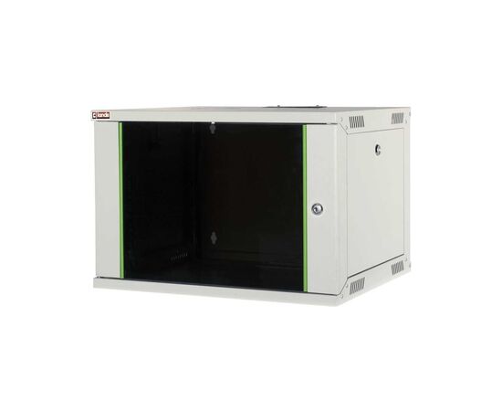 Шкаф настенный Lande Eurobox 16U 19" 540x450, серая (LN-EUBOX16U5445-LG-1)