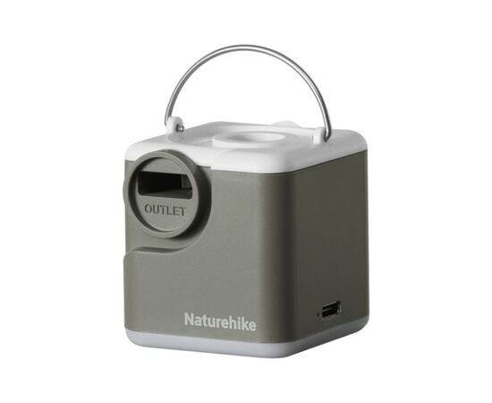 Насос для надувной мебели Naturehike CNK2550ZM012, зелений (6977465867889)