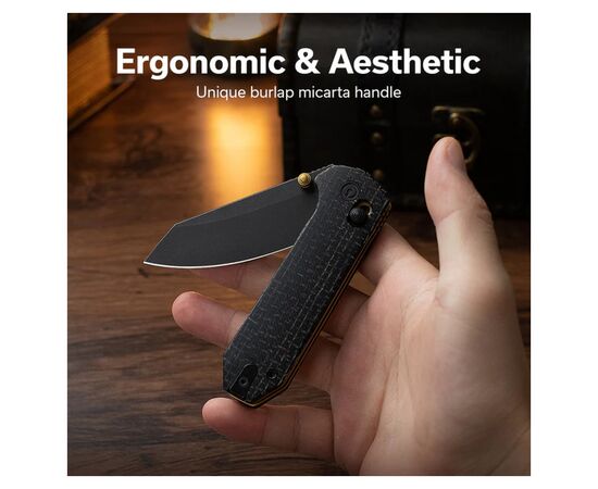 Нож Civivi Yonder, Black Micarta, Black Stonewash (C23073B-2), изображение 8