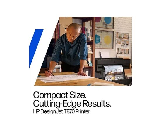 Плоттер HP DesignJet T870 24" Wi-Fi (AM0X9A), изображение 8