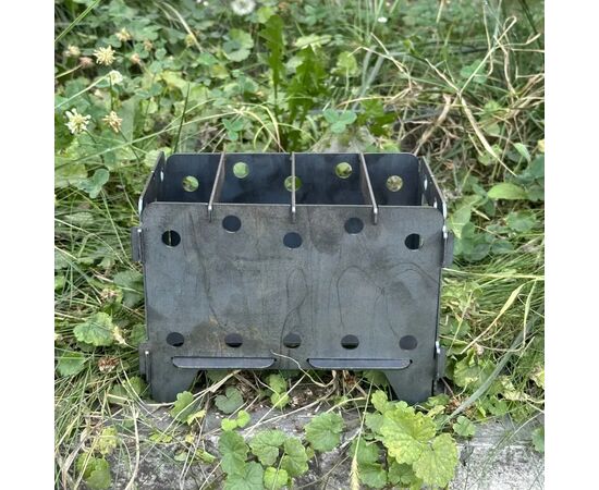 Печь-тресочница Metalzavod 21.3х15х15см 2мм велика (SHP-2L), изображение 4