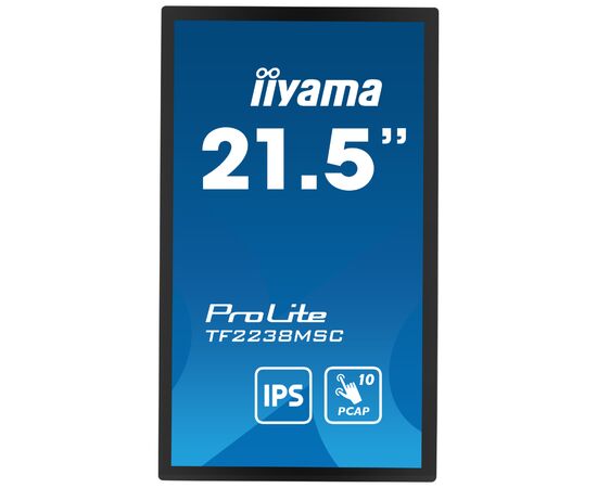 Монітор iiyama TF2238MSC-B1 5Y, зображення 4