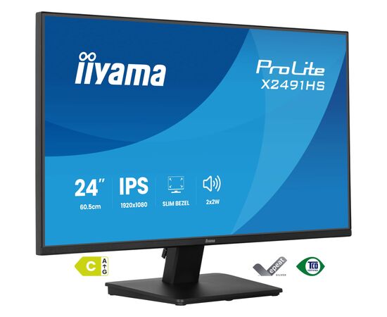 Монітор iiyama X2491HS-B1, зображення 2