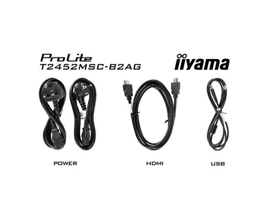 Монітор iiyama T2452MSC-B2AG, зображення 12