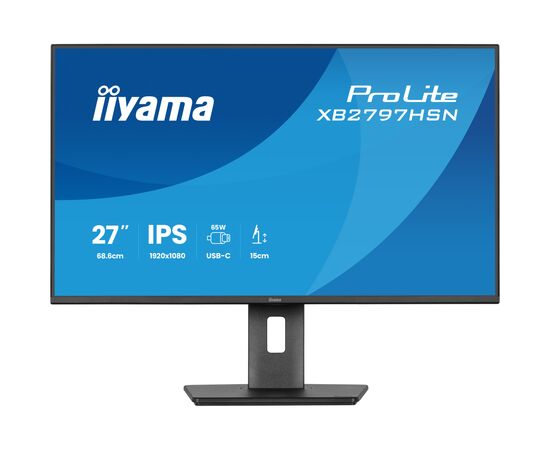 Монітор iiyama XB2797HSN-B1, зображення 3