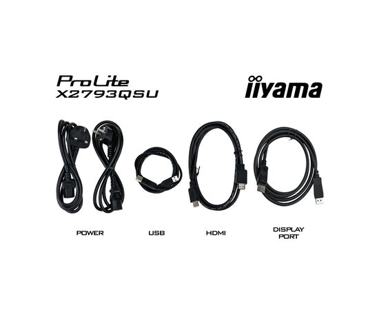 Монітор iiyama X2793QSU-B1, зображення 12