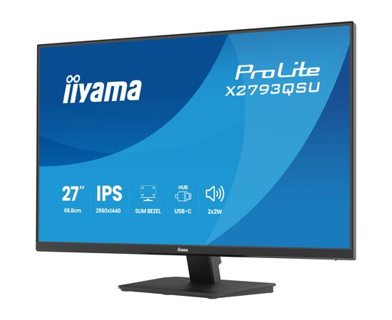 Монітор iiyama X2793QSU-B1, зображення 3