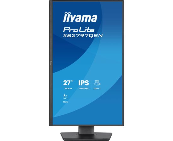 Монітор iiyama XB2797QSN-B1, зображення 2