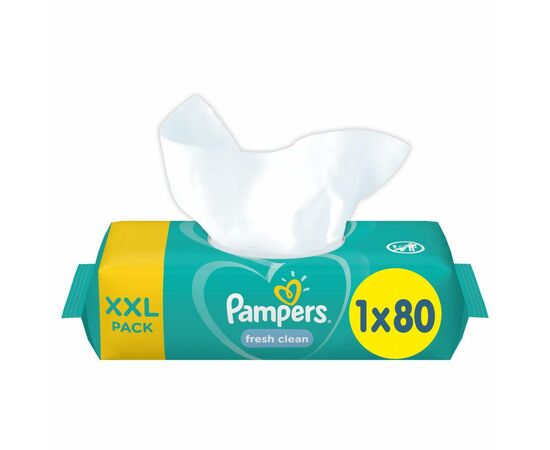 Детские влажные салфетки Pampers Fresh Clean 80 шт (8001841077598)