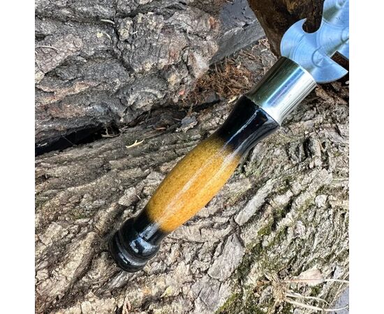 Вилка для снятия мяса Metalzavod 280х3мм двокольорова (VLK-3MM-DUO), изображение 3