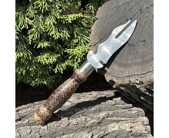 Вилка для снятия мяса Metalzavod 280х3мм мармурова (VLK-3MM-MR), изображение 3