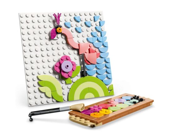 Конструктор LEGO Creator Декоративная живопись «Цветочное искусство» (31390-), изображение 7