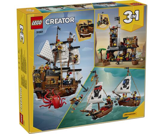 Конструктор LEGO Creator Культовый пиратский корабль (31387), изображение 10