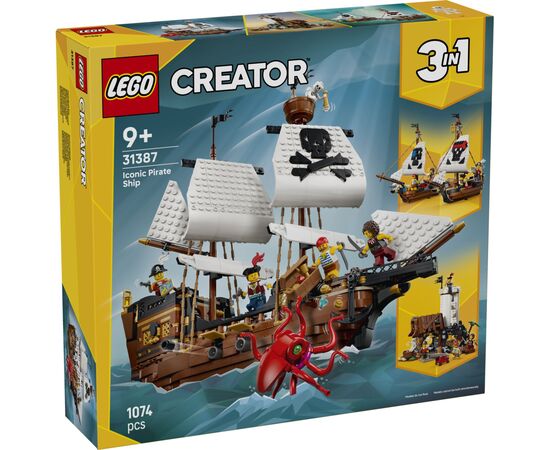 Конструктор LEGO Creator Культовый пиратский корабль (31387)