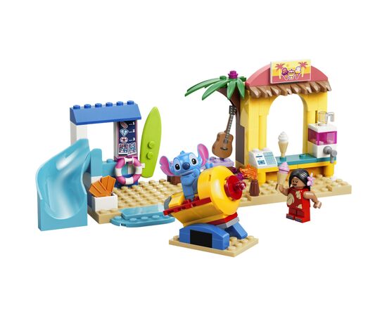 Конструктор LEGO Disney Веселощі на пляжі з Ліло і Стічем (43280), зображення 2