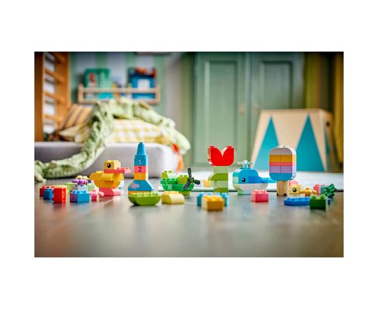 Конструктор LEGO DUPLO Коробка кубиков для ярких творческих сборников (10479), изображение 12