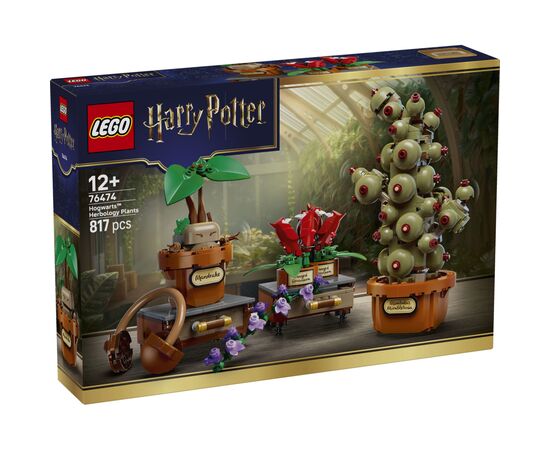 Конструктор LEGO Harry Potter Растения по курсу гербологии в Хогвартсе (76474)